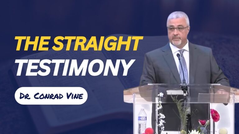 The Straight Testimony