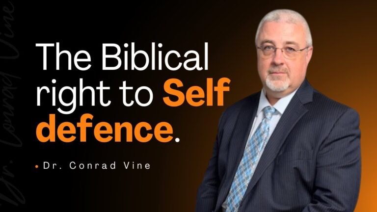 The Biblical Right to Self Defense.