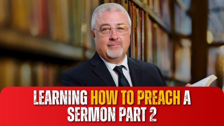 Learning how to preach 2
